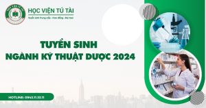 Tuyển sinh cao đẳng Kỹ thuật Dược từ xa