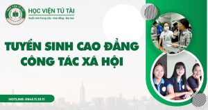 Tuyển sinh Cao đẳng Công tác xã hội - Học online - Bằng chính quy