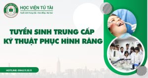 Tuyển sinh Trung cấp Kỹ thuật phục hình răng Online - Học Từ xa - Bằng chính quy