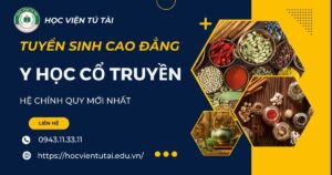 Khóa học Cao đẳng Y học cổ truyền chính quy