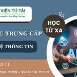 Khóa học Trung cấp Công nghệ thông tin từ xa