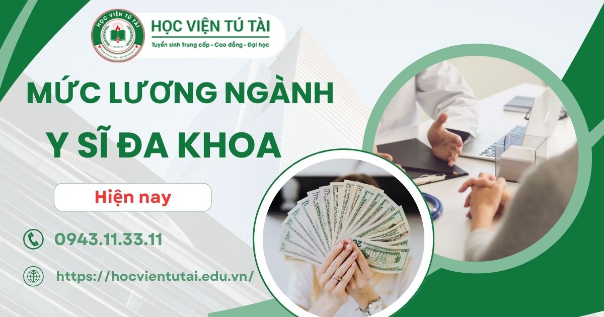 Mức lương ngành Y sĩ đa khoa hiện nay