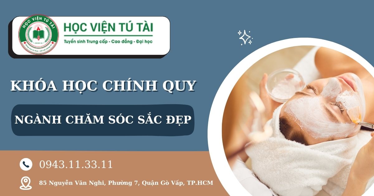 Học ngành Chăm sóc sắc đẹp