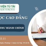 Khóa học Cao đẳng Văn thư hành chính mới nhất