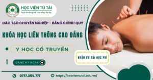 Khóa học liên thông Cao đẳng Y học cổ truyền