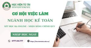 Việc làm ngành học Kế toán hiện nay