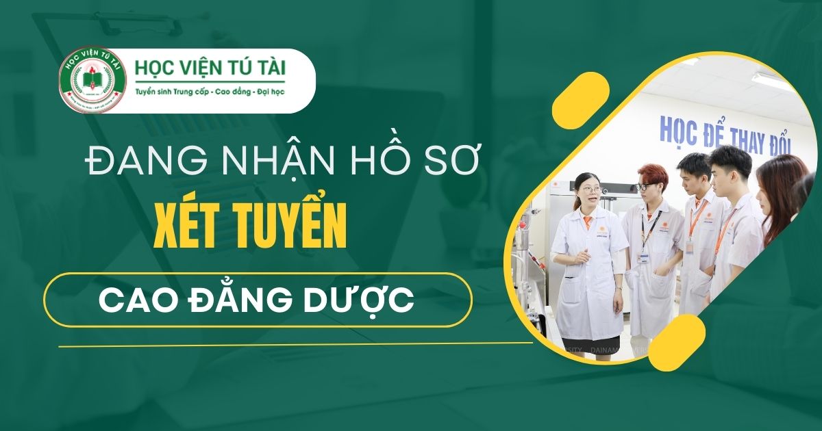 Xét tuyển Cao đẳng ngành Dược