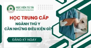 Học Trung cấp Thú Y cần điều kiện gì?