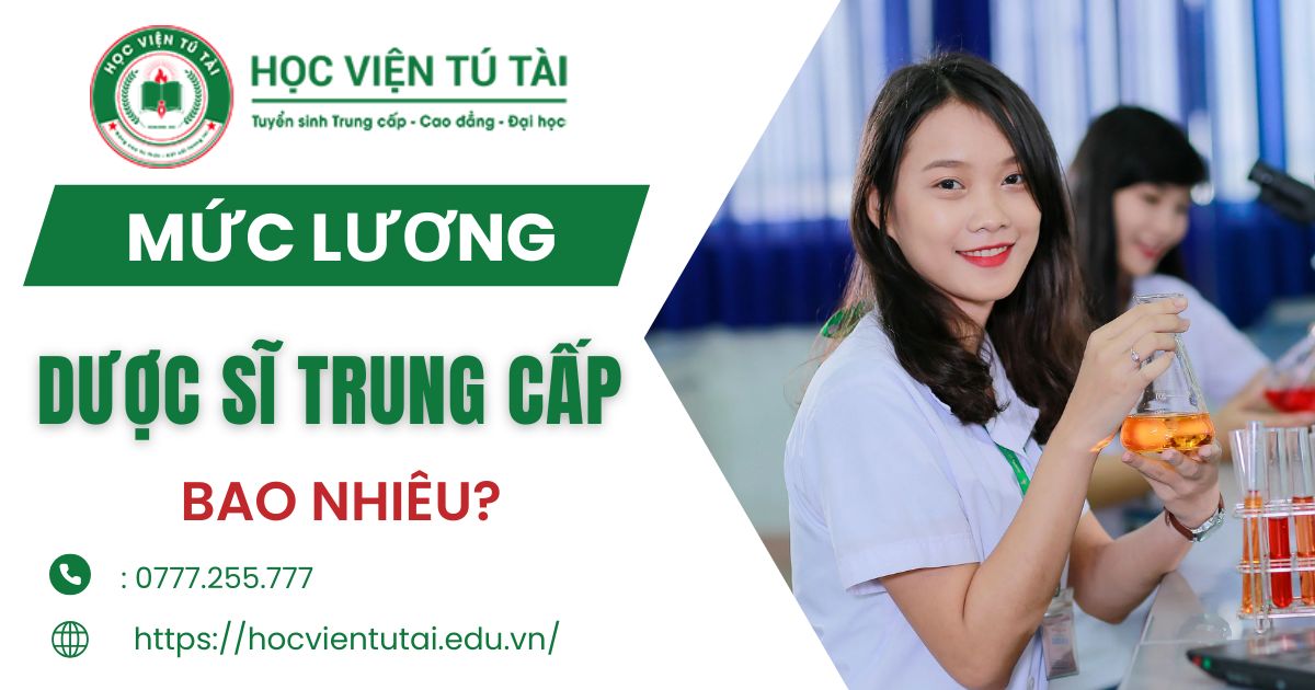 Lương Dược sĩ Trung cấp bao nhiêu?