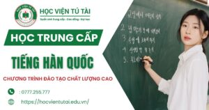 Học Trung cấp ngành Tiếng Hàn