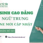 Tuyển sinh Cao đẳng Tiếng Trung online