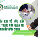 Văn bằng 2 Trung cấp Quản trị doanh nghiệp