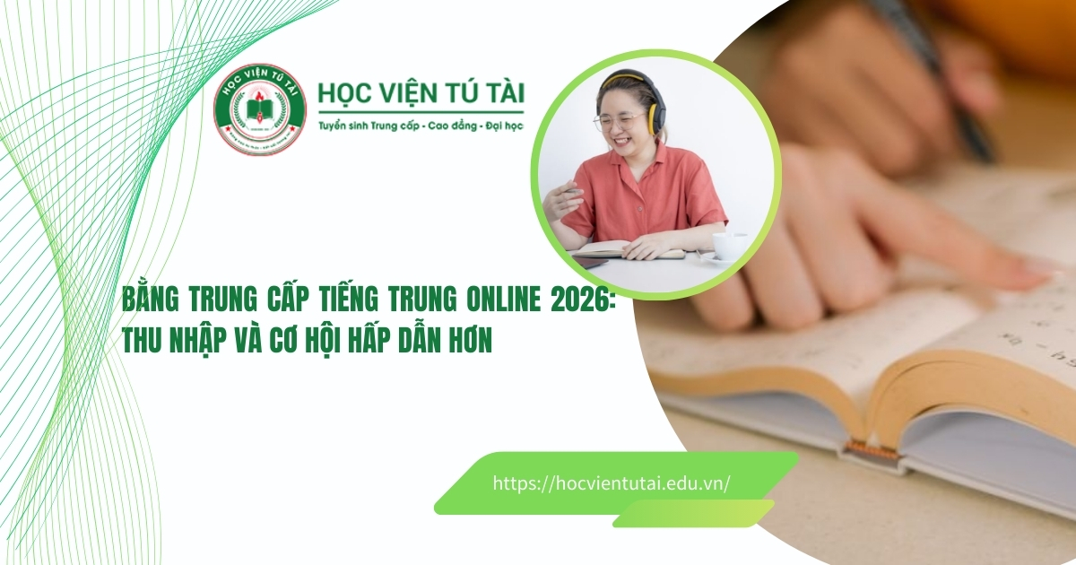 Bằng Trung cấp Tiếng Trung online