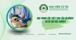 Học Trung cấp Thú y bao lâu có bằng