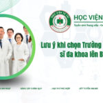 Lưu ý khi chọn Trường liên thông Y sĩ đa khoa lên Bác sĩ 4 Lưu ý khi chọn trường liên thông Y sĩ đa khoa leenbacs sĩ