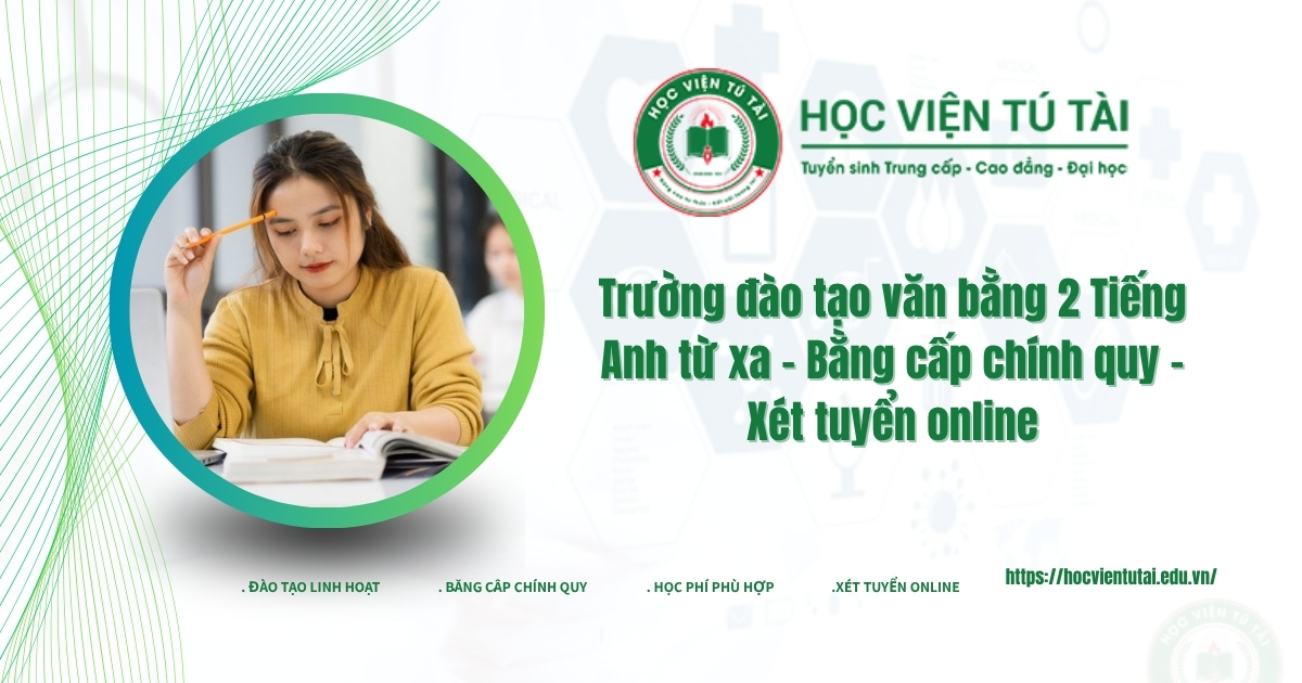 Trường đào tạo văn bằng 2 Tiếng Anh từ xa bằng chính quy