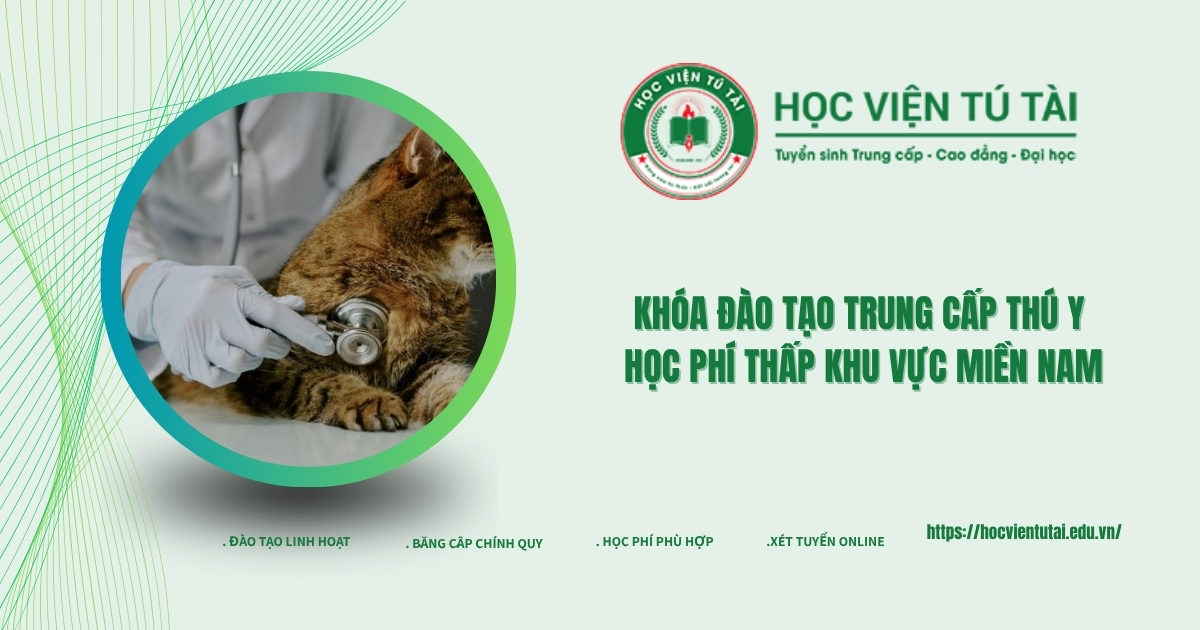 Khóa đào tạo Trung cấp Thú Y học phí thấp khu vực Miền Nam 6 Khóa đào tạo Trung cấp Thú Y học phí thấp khu vực Miền Nam