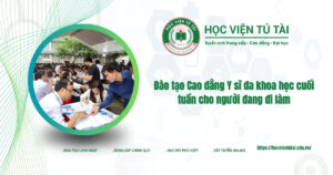 Đào tạo Cao đẳng Y sĩ đa khoa học cuối tuần cho người đang đi làm