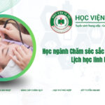 Học ngành Chăm sóc sắc đẹp học t7/cn - Lịch học linh hoạt