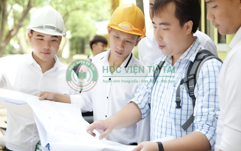 Hình thức học Cao đẳng xây dựng tại Học viện Tú Tài ra sao?