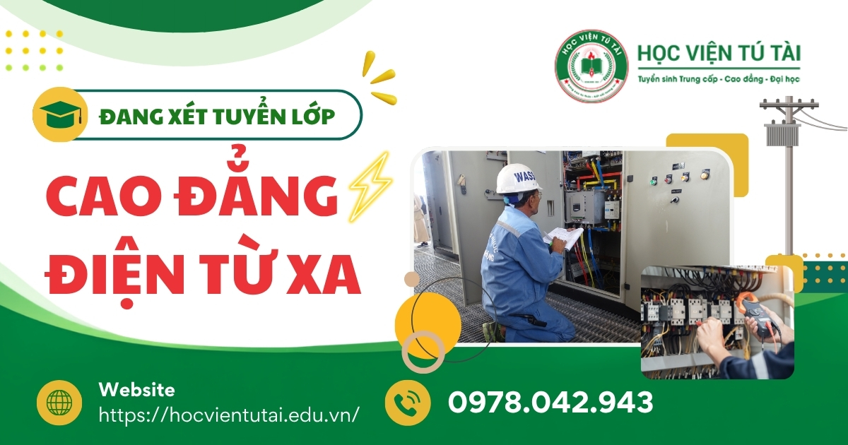 Khóa học Cao đẳng Điện từ xa phù hợp với người bận rộn