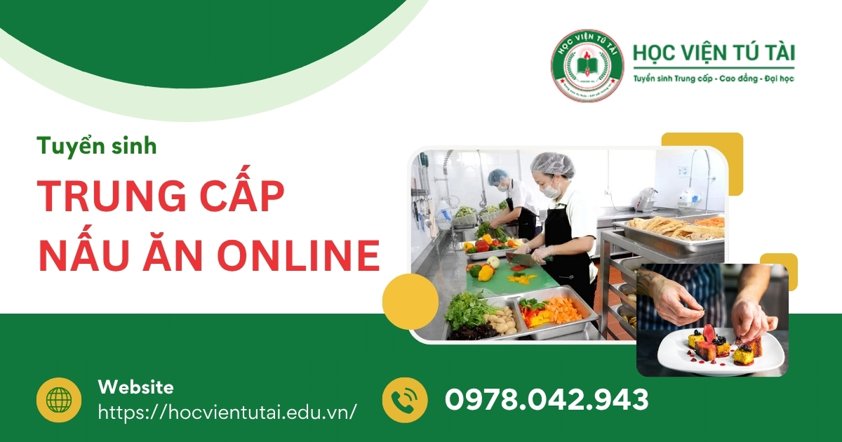 Trung cấp nấu ăn Online