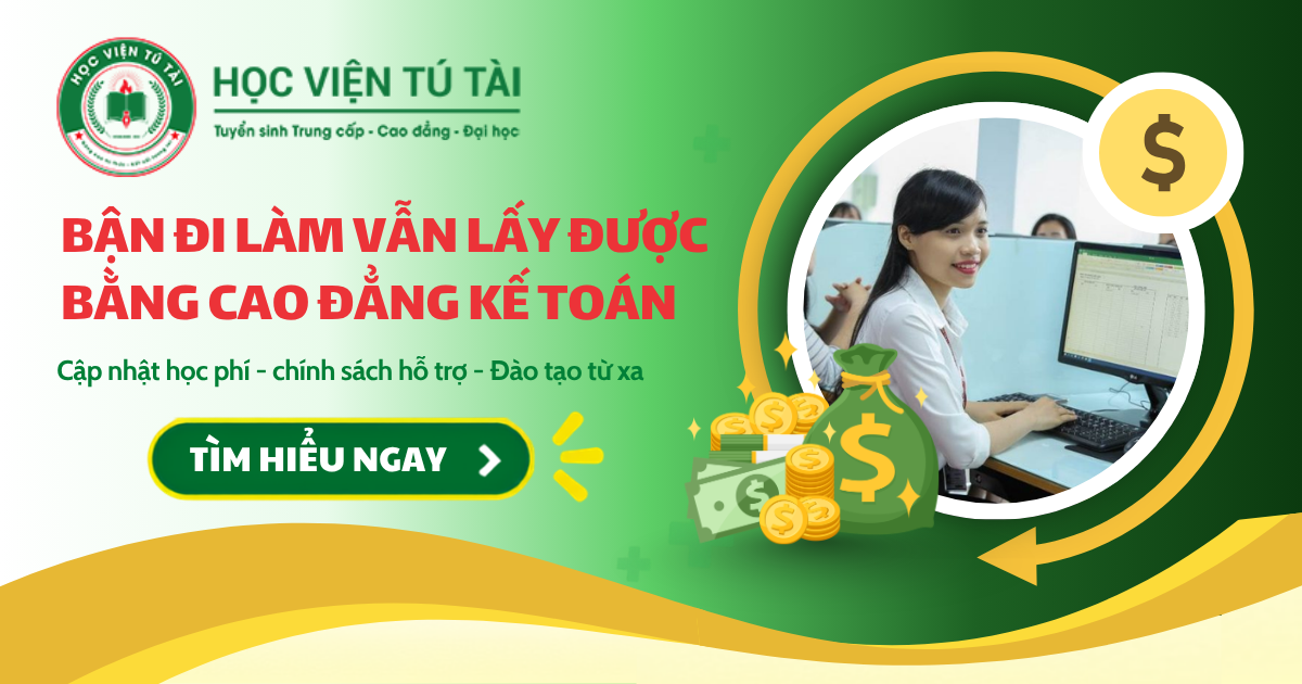 Bận đi làm vẫn nhận được bằng Cao đẳng Kế toán dễ dàng