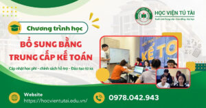 Chương trình học bổ sung bằng Trung cấp Kế toán