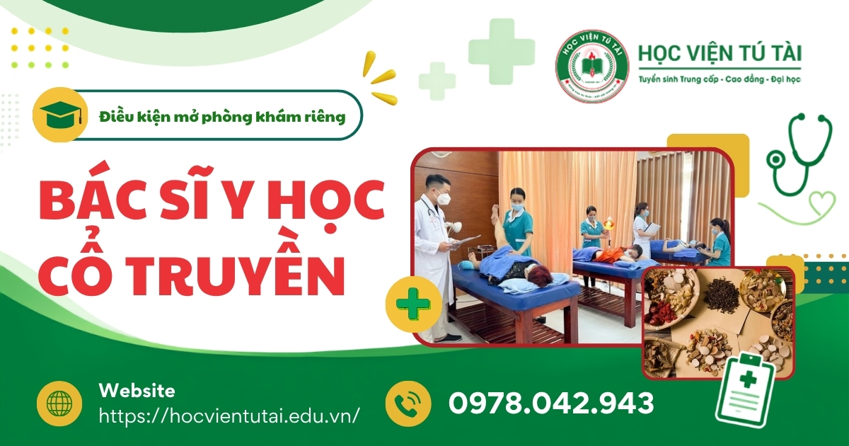Điều kiện để Bác sĩ Y học cổ truyền mở phòng khám riêng