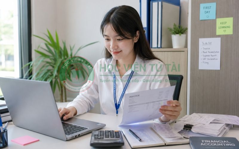Các cách học Trung cấp Kế toán cho người đi làm 6 Tham khảo chương trình học Trung cấp Kế toán cho người đi làm tại Học viện Tú Tài